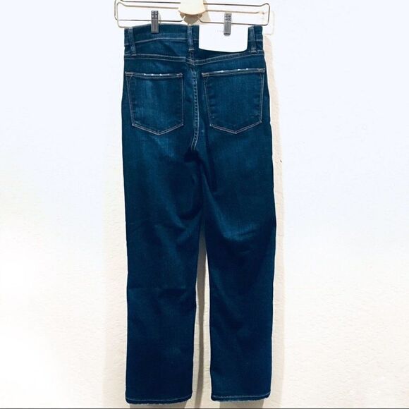 Frame Denim Le High Straight Denim Blue Jeans high waisted - Picture 2 of 4